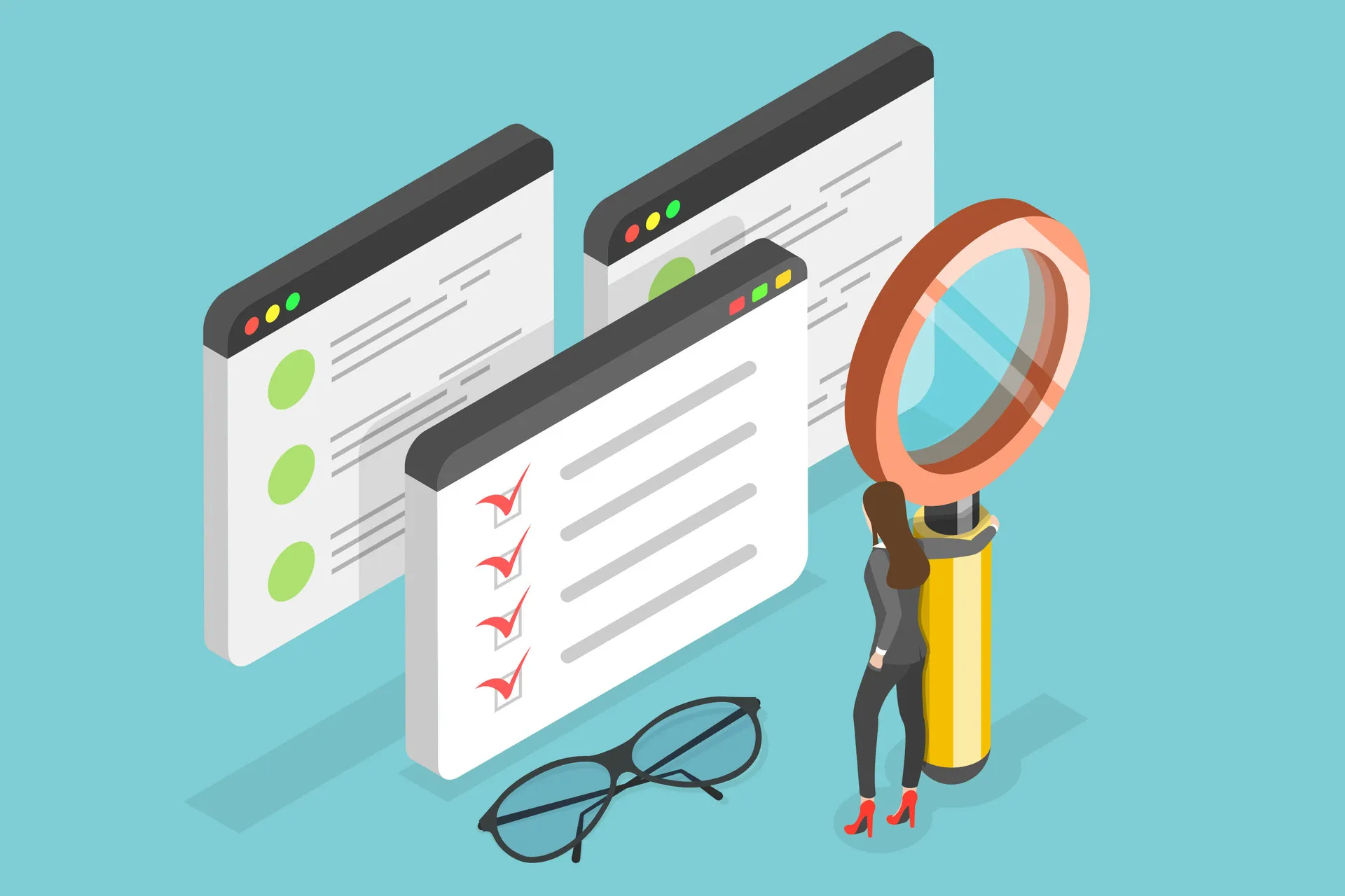 SEO-Analyse mit Website-Prüfung, Checkliste und Optimierungspotenzialen