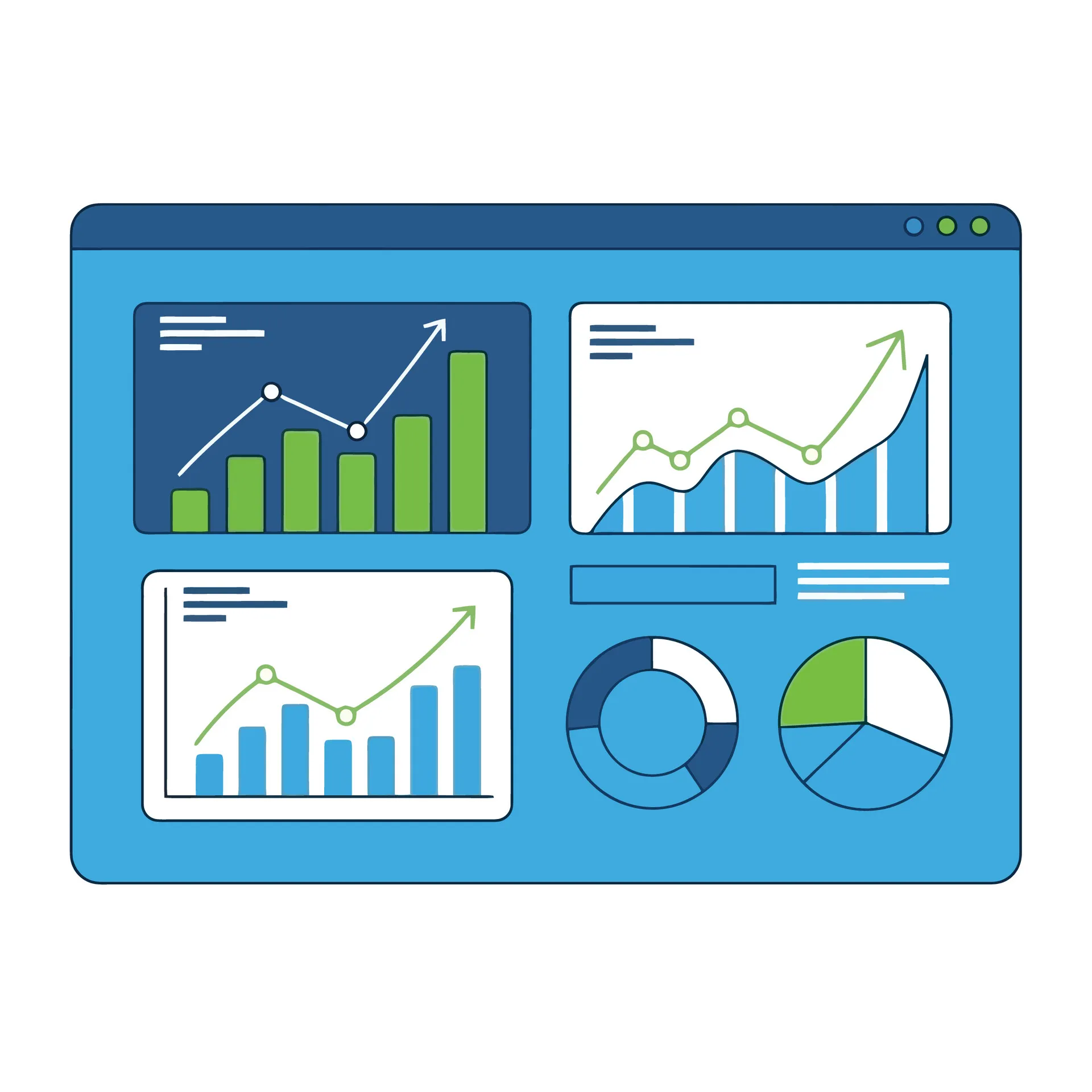 SEO-Performance Dashboard für Rankings und organische Sichtbarkeit