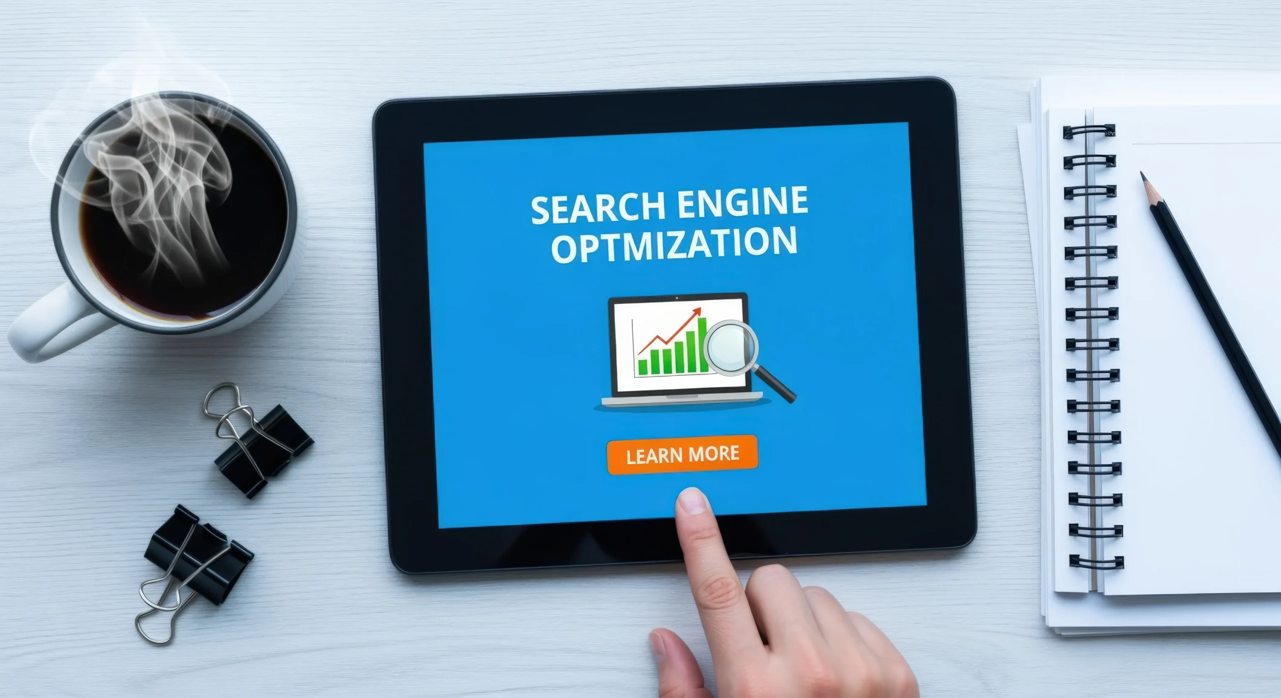Data driven SEO check results and analytics