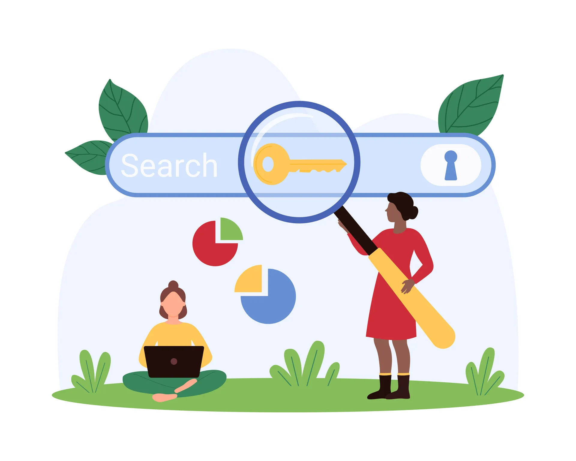 Keyword-Recherche und Suchintention mit Suchanalyse und SEO-Daten