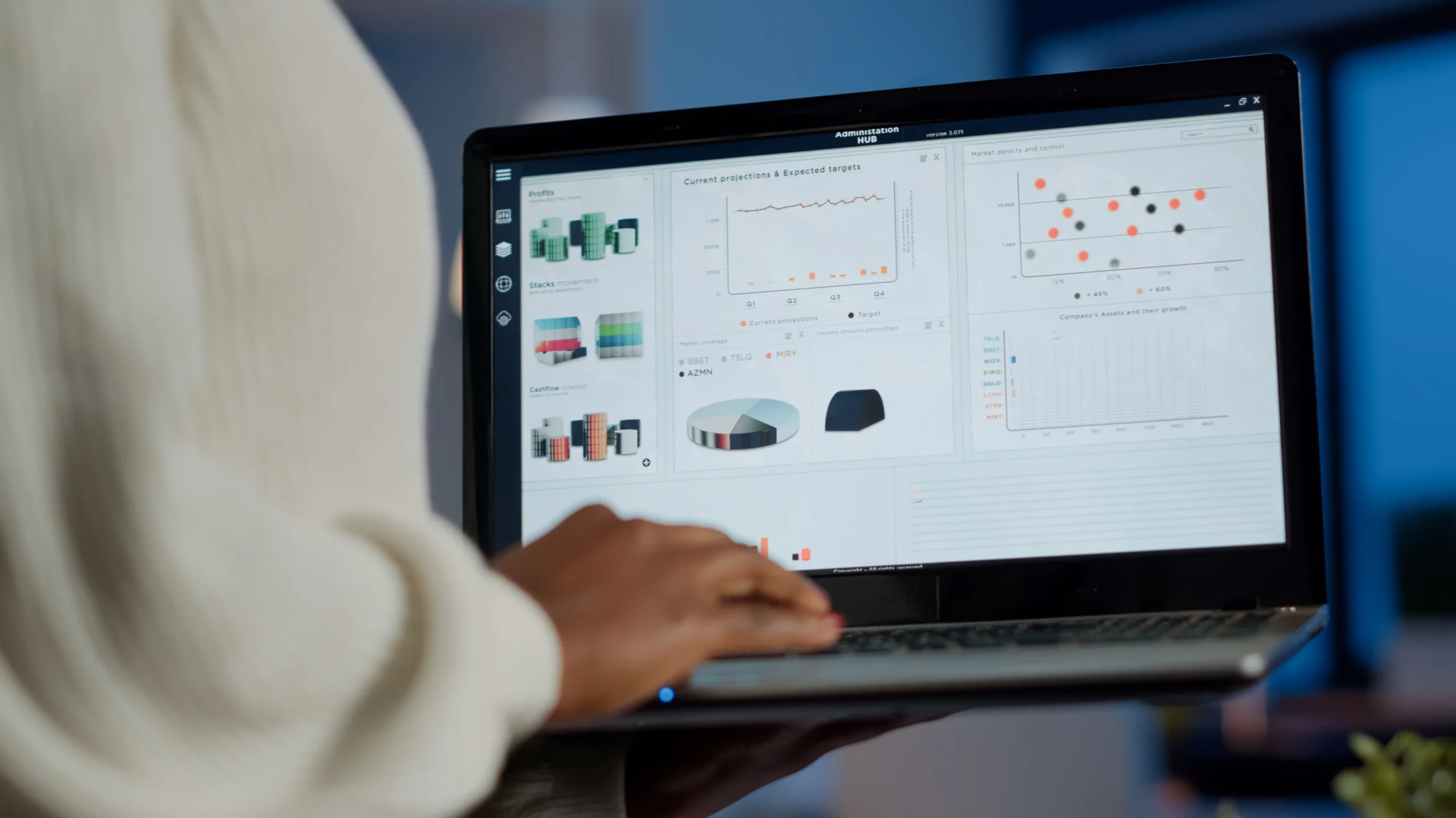 UX Performance Analytics Dashboard mit Nutzerdaten