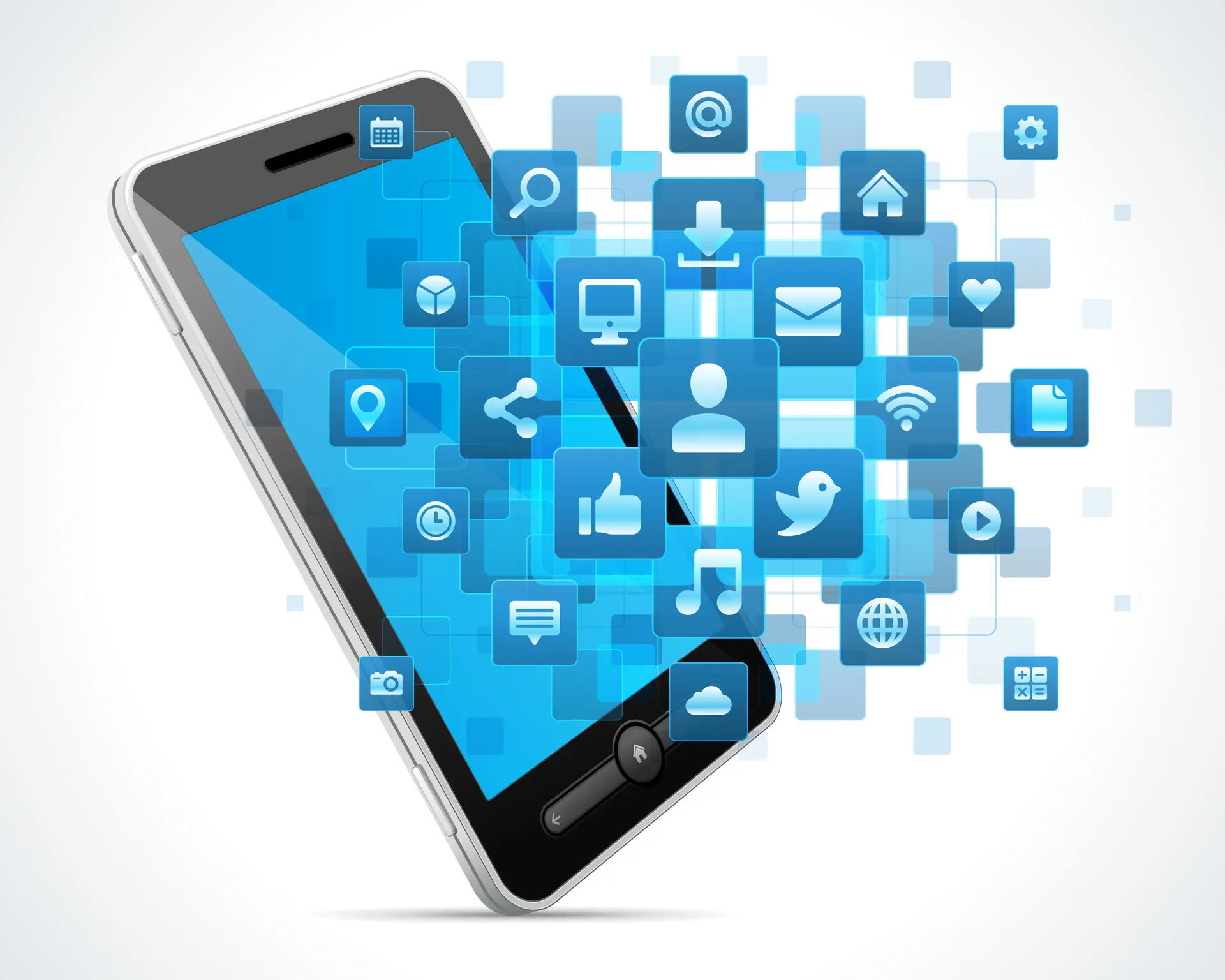 Mobile Marketing Strategie mit Smartphone